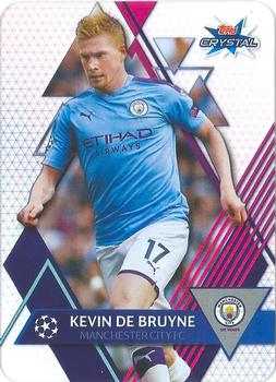 Kevin De Bruyne Manchester City 2019/20 Topps Crystal Champions League Base card #42